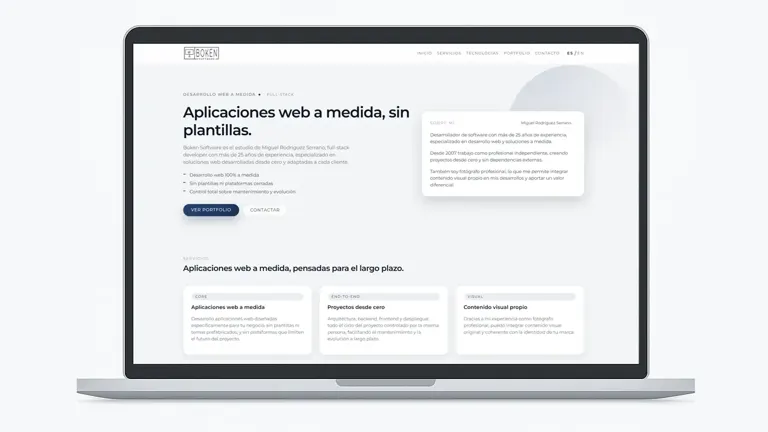 Home de Boken Sofware